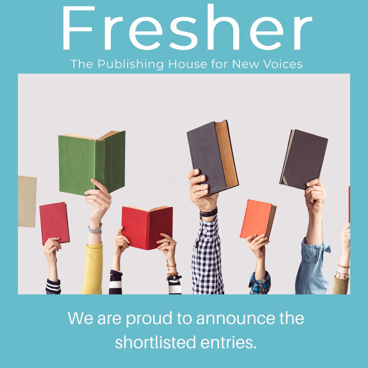 FresherPress's tweet photo. We were overwhelmed by the amazing response to the Fresher Writing Prize 2020. 

The shortlist for the short story competition is now available on our website. 

Thanks to everyone who submitted their work. 

The winner will be announced in early June. 

https://t.co/rVTGFUXqdq https://t.co/hYurmaf4UR