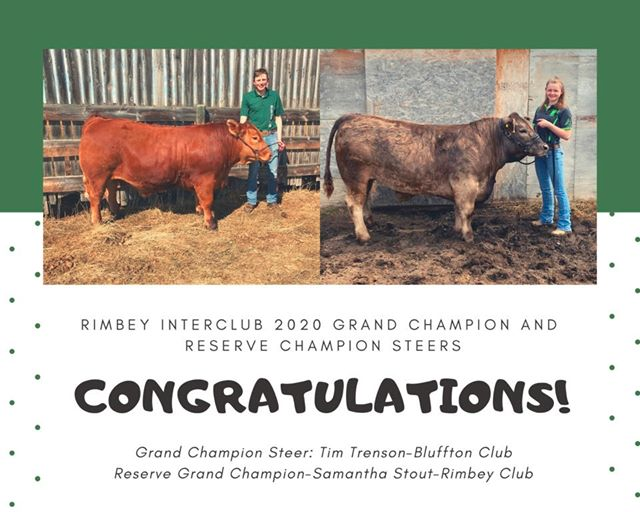 MediaMessageInc's tweet photo. Wow, great support for the Rimbey Interclub and Falun East 4H Beef club sales in Central Alberta yesterday.  Online sale through VJV Auction Co. with most prices between $3 - 4.80 PER POUND with a $1.30 floor price. #4Hbeef @4halberta https://t.co/n7fd1FhvfY