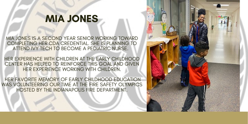 Mia Jones is a second year student in our Early Childhood Education program! Congratulations, Mia! <a href="/WCC_Warren/">Walker Career Center</a> <a href="/neylandfacs/">Ms. Neyland</a> <a href="/WCof2020/">WCHS Class of 2020</a>