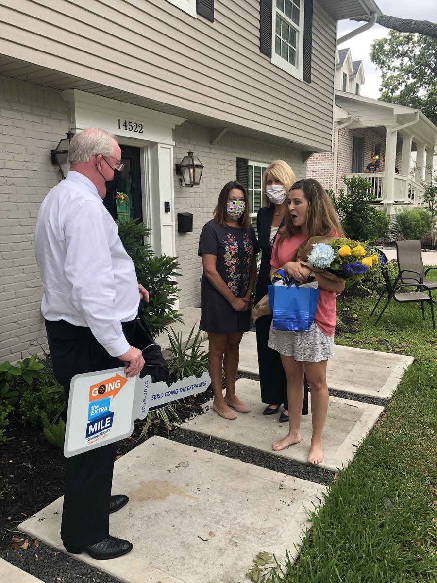 Congratulations to Katie McCracken (Meadow Wood Elementary) and Crystal Fain (Stratford High School) for being selected as SBISDs elementary and secondary teachers of the year! So proud of these two! @sbranchisd <a href="/MeadowWoodSBISD/">Meadow Wood Elem.</a> <a href="/StratfordSBISD/">Stratford HS</a>  <a href="/sbisdathletics/">Spring Branch ISD Athletics</a>
