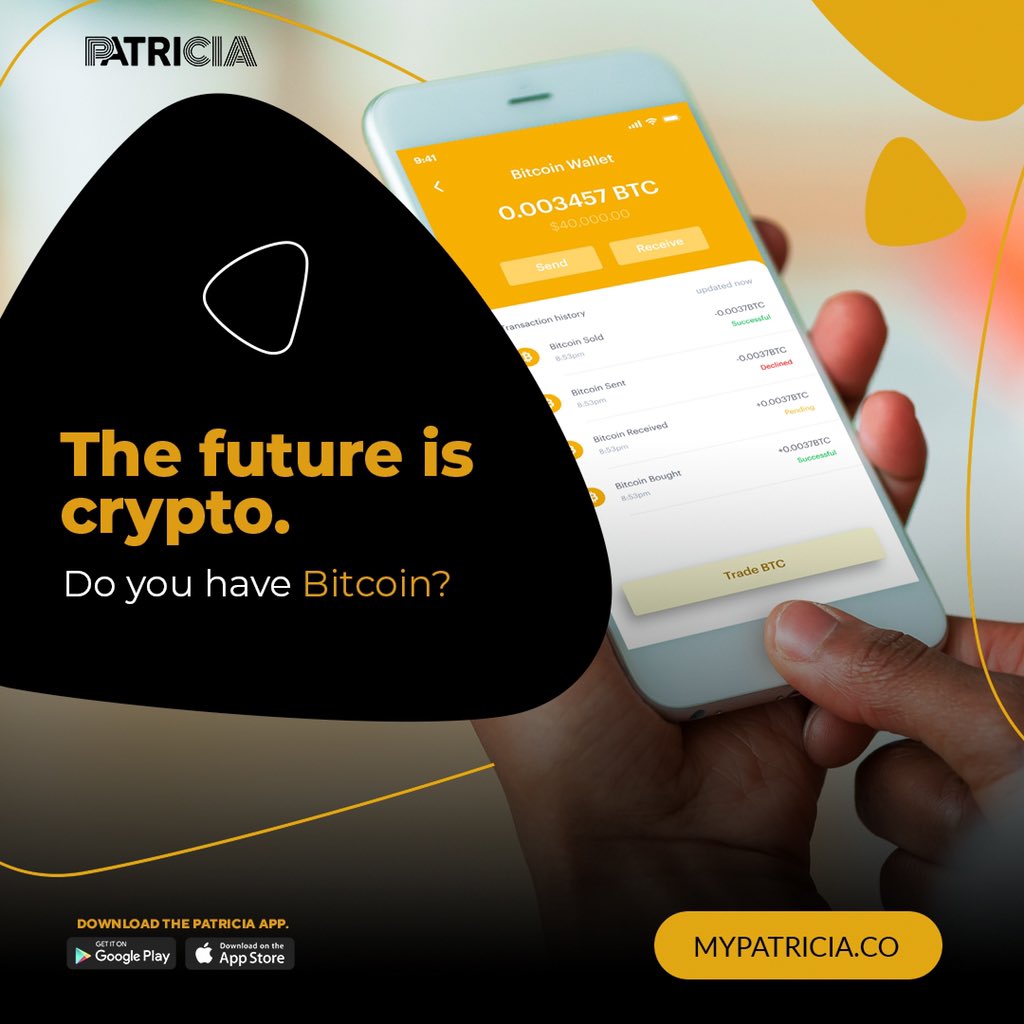 Patricia On Twitter Are You On The Crypto Train Or Are You Dulling Get Your Bitcoin From Patricia Now Visit Our Website Https T Co Phldu4ufze To Get Yours Https T Co Ncgi7ohphs Patricia On Twitter Are You On The Crypto Train Or Are You Dulling Get Your Bitcoin From Patricia Now Visit Our Website Https T Co Phldu4ufze To Get Yours Https T Co Ncgi7ohphs
