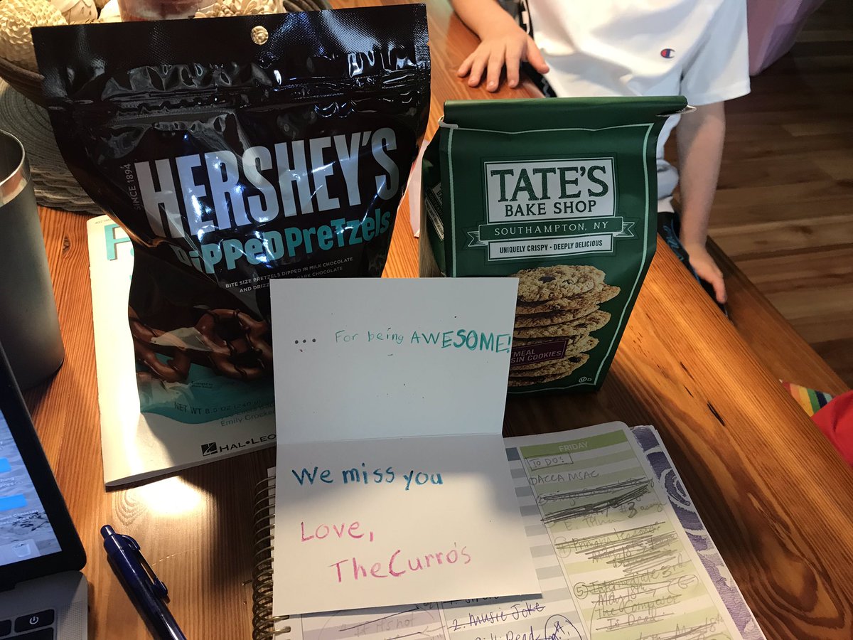 CESTigerTunes's tweet photo. Surprise visit from a sweet CES family... feeling loved and grateful for my school family! @CentralESaacps #AACPSAwesome #wearebettertogether https://t.co/1UaM36sQjg