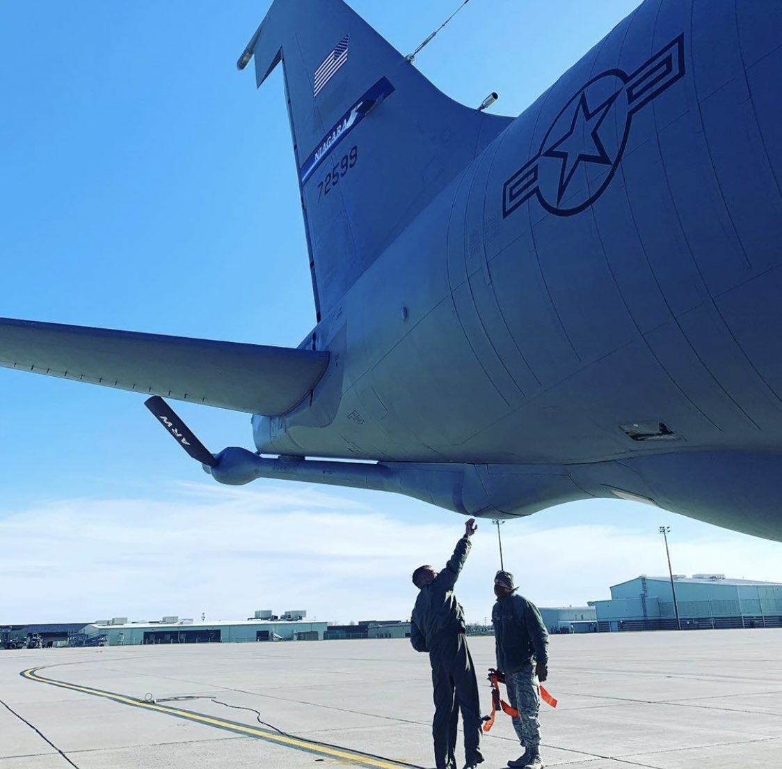 StepOutBFLO's tweet photo. Some photos from today’s flyover honoring Western New York healthcare workers 💙

#hashtagstepoutbuffalo 📷: @914arw / buffalo366 / @djanker / lynd521 https://t.co/AlhikLY5u7