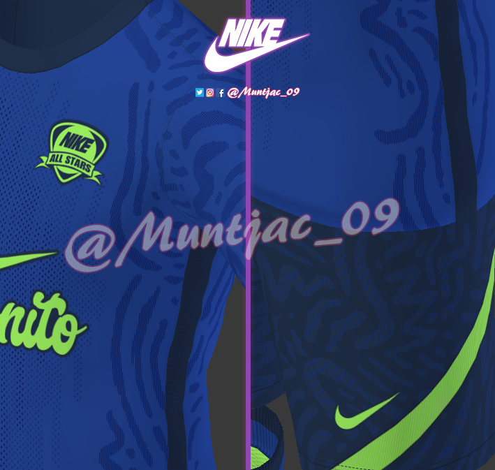 Muntjac_09's tweet photo. Freestyle nike pattern for All Stars kit concept https://t.co/MGMNq83q5g