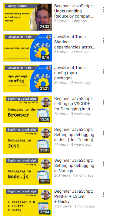 joelnet's tweet photo. It's starting to look like a real channel ππ₯³πΎ
https://t.co/ReVFyPtdZJ
#javascript #100DaysOfCode https://t.co/NVg2HHPpCP