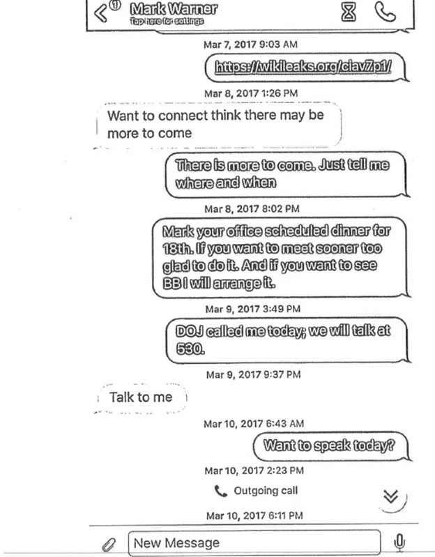 33. On March 7-10 they are texting back and forth about the release. Waldman mentions speaking to the DOJ.