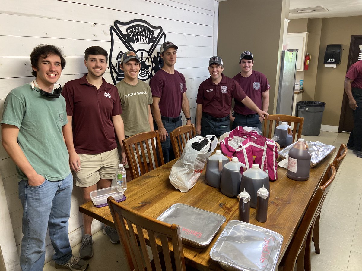 Starkville Fire Dept (@starkville_fd) on Twitter photo We would like to thank <a href="/officialsigep/">Sigma Phi Epsilon</a> <a href="/msstate/">Mississippi State</a> for providing station 1 with lunch today. We would like to thank <a href="/officialsigep/">Sigma Phi Epsilon</a> <a href="/msstate/">Mississippi State</a> for providing station 1 with lunch today.