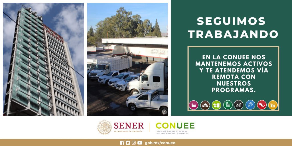 En la Conuee #SeguimosTrabajando, infórmate de todas las actividades que se realizan a distancia en nuestros #BoletinesDigitales

Consulta la sección “Próximos Eventos” de nuestro #BoletínDigital, encontrarás webinars,cursos, diplomados de #SGEn y #EE 👇:

bit.ly/3cpKyHq