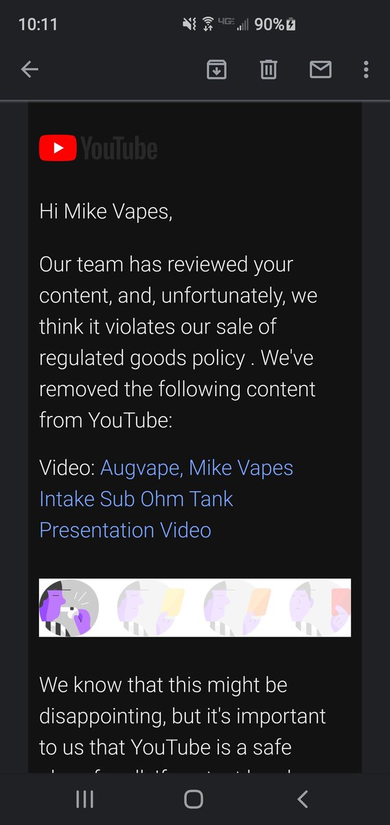 This is not right <a href="/TeamYouTube/">TeamYouTube</a> Can you please help me with this. I did not use nicotine, drugs, or pharmaceutical products in this video. It has to be a algorithm mistake. m.youtube.com/mikevapes1?uid…