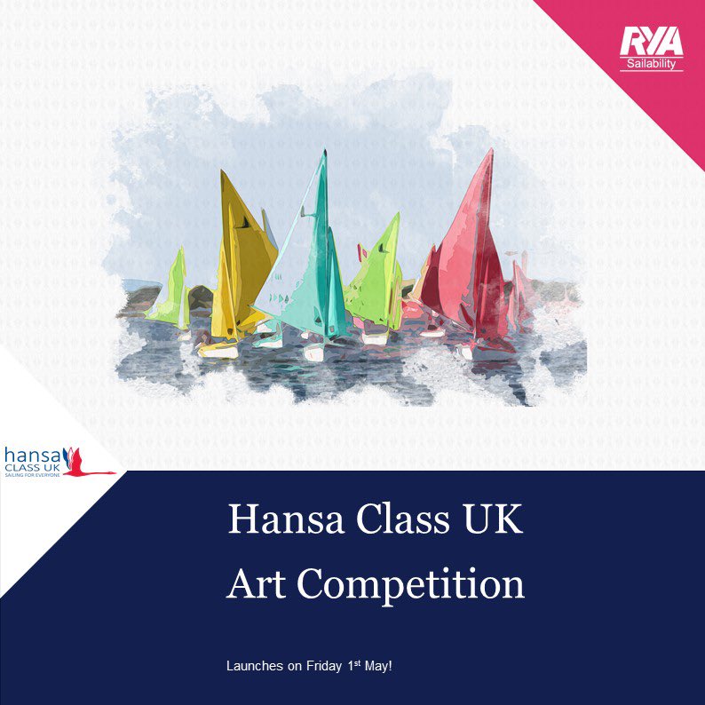 We’re so excited about our Art Competition, so many amazing entries already! Head to our website or FB page for details hansaclass.org.uk #HansaClassArt