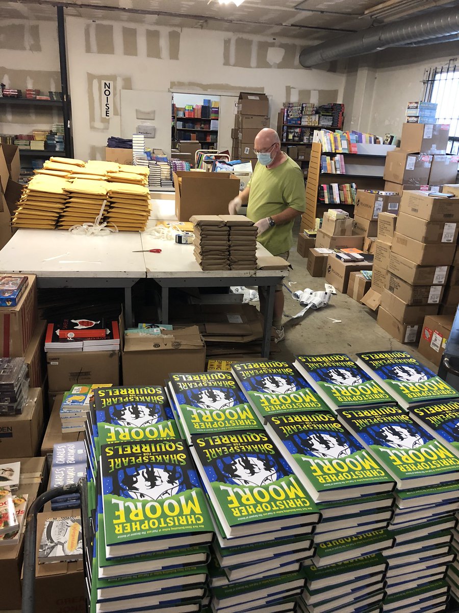 Christopher Moore On Twitter Bernie Shipping Signed Copies Of Shakespeare For Squirrels From Books Inc See My Pinned Tweet To Get You One