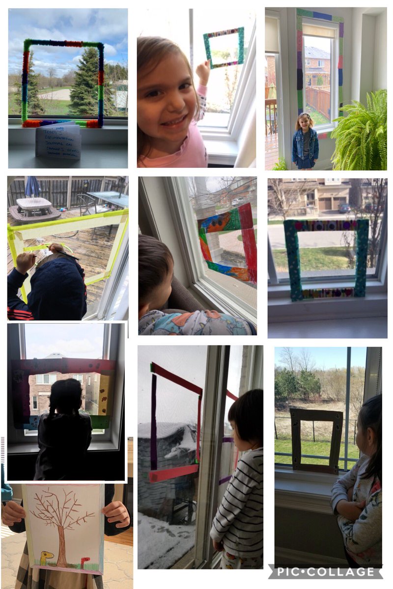 pachecokinders's tweet photo. Wonder window frames.  I see..., I think..., I wonder... https://t.co/o6uUldnOmk