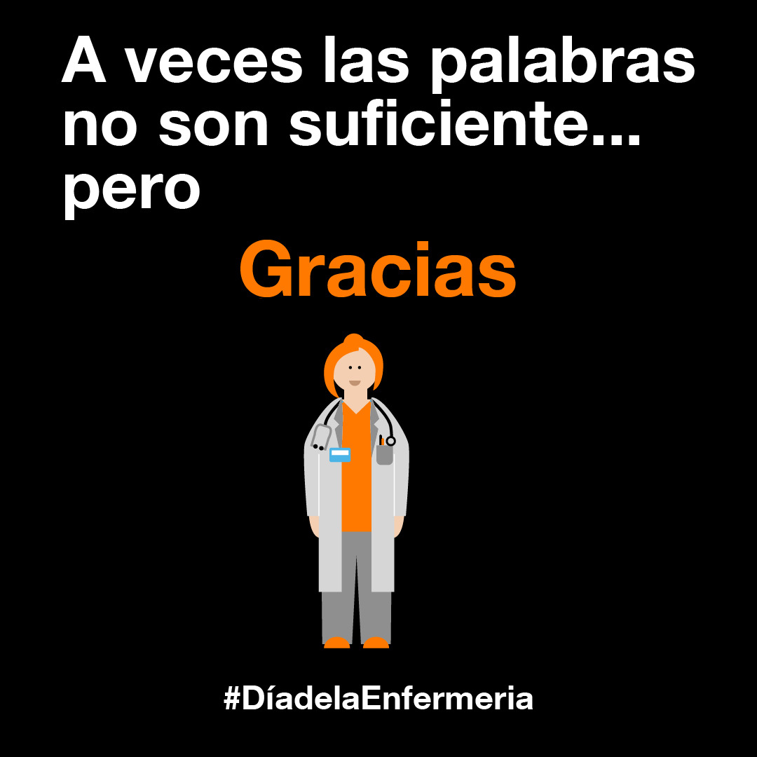 orange_es's tweet photo. 👏👏👏👏👏👏👏👏👏👏👏👏👏👏👏👏👏  #DiadelaEnfermeria https://t.co/sWfvGxLQSf