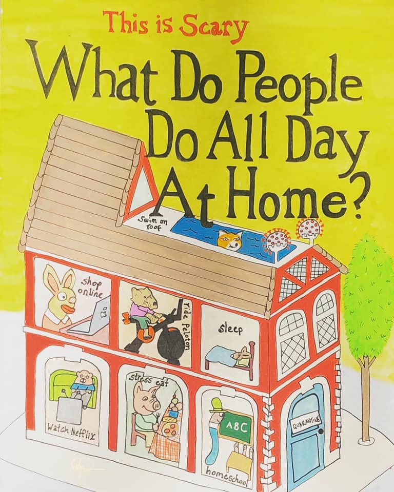 Speaking of zoom, I've been enjoying the creativity behind these updated classic picture books...