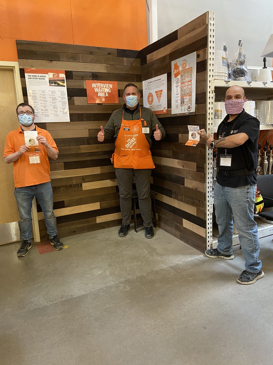 hd123415's tweet photo. Showing some distanced love to our MET team members that have helped store side out greatly during this time https://t.co/loCQtBC84Q