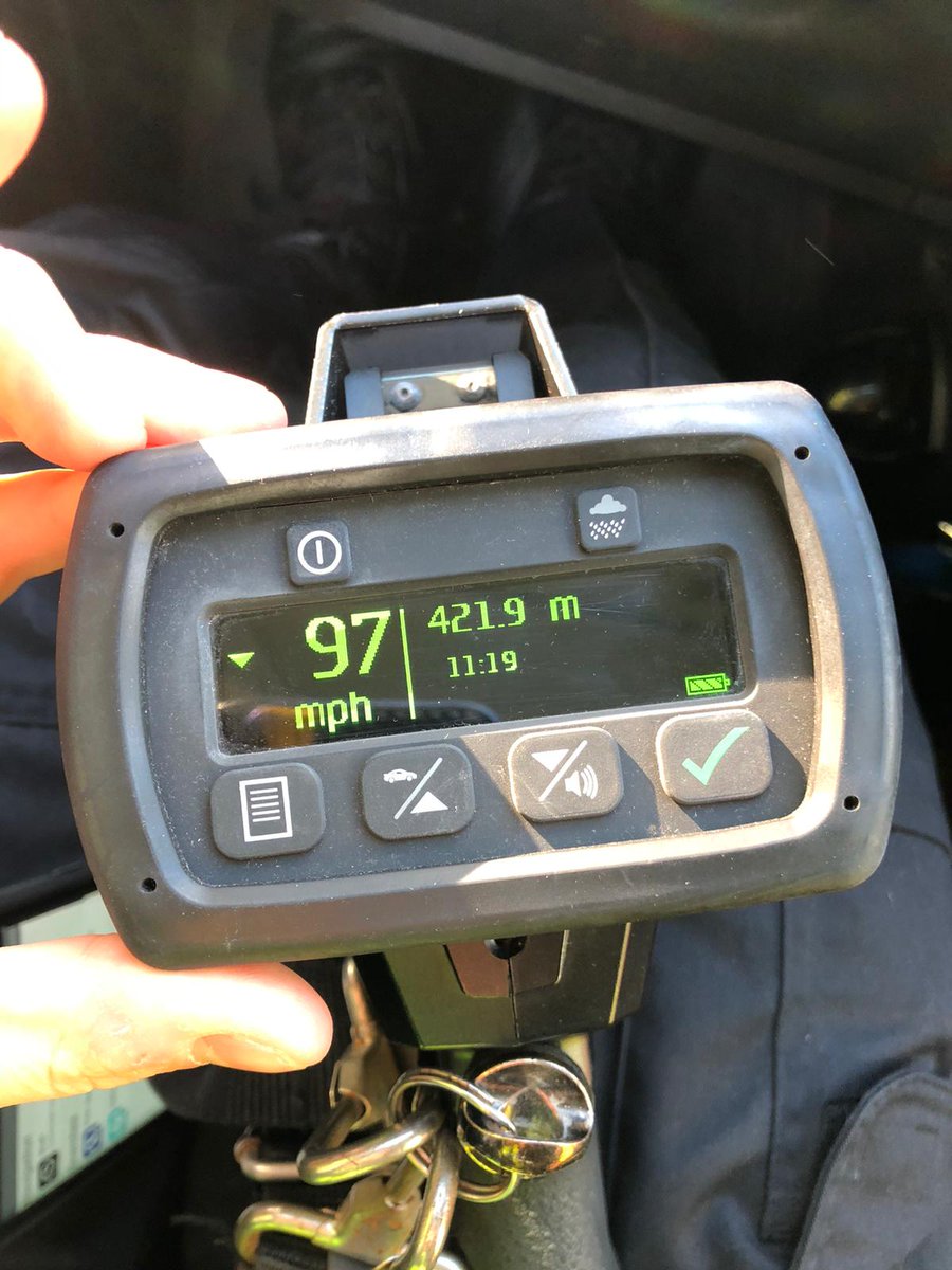 Proactive Team have conducted speed checks on the A685, Gaisgill due to recent complaints from residents. First 2 customers:
Driver of a Golf at 86MPH
Driver of a C220 at 97MPH in a 60MPH limit. Both reported.
#OpHurricane #Extra25