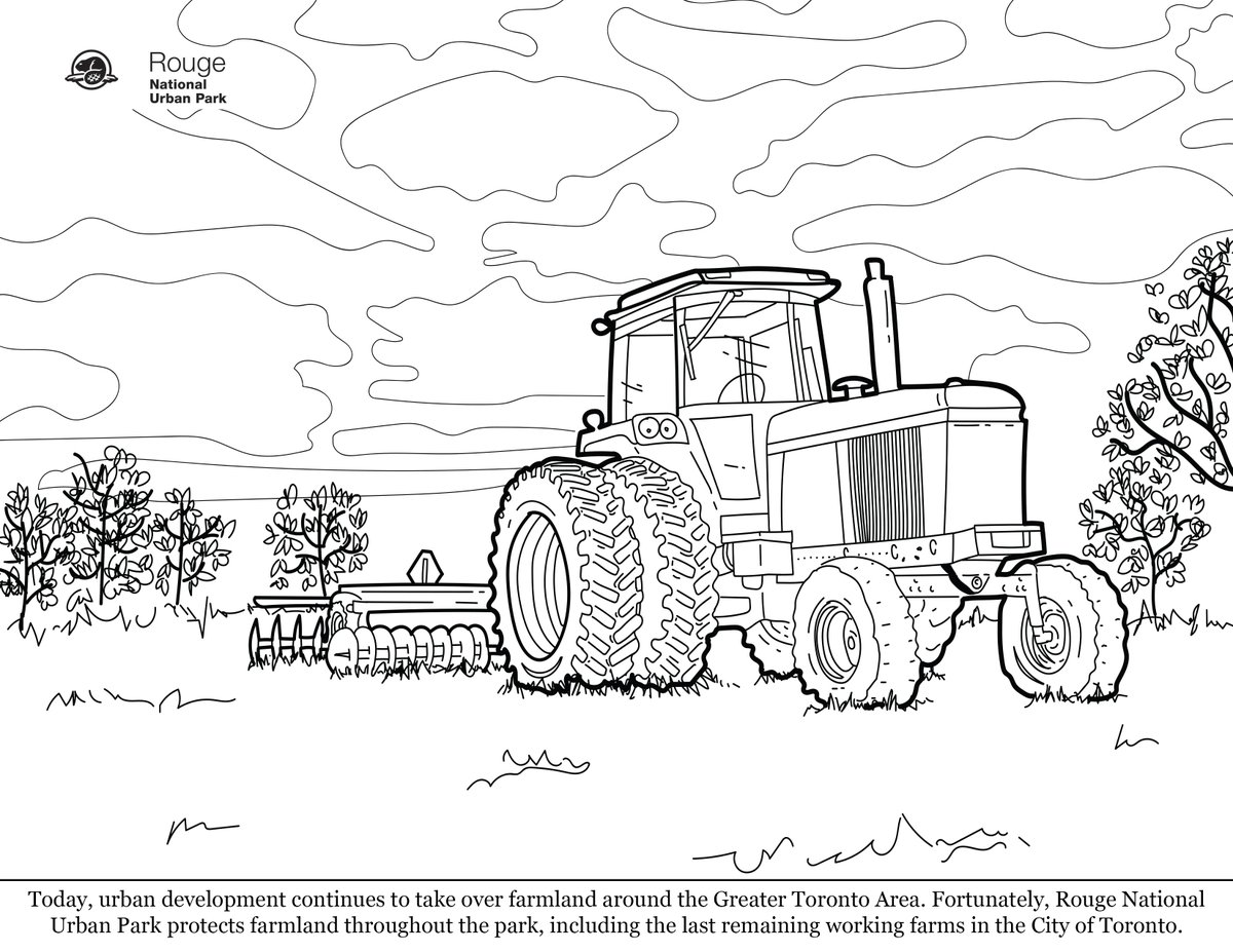Case Tractor Coloring Pages