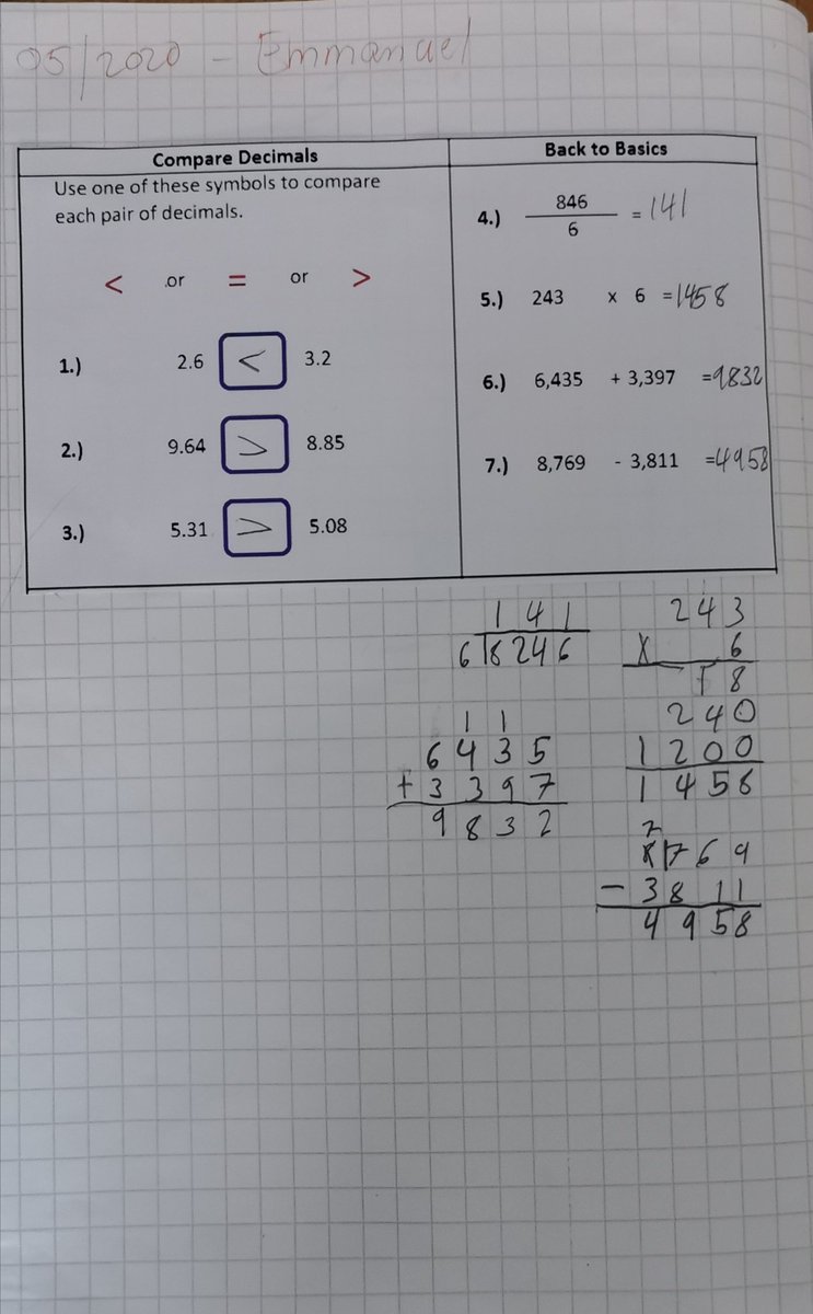 JudithRaganit's tweet photo. @HillsideYr4 Emmanuel's home learning https://t.co/dob27BW4lX