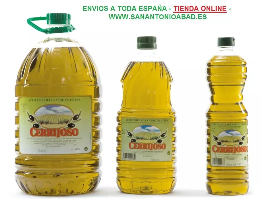 Cerrijoso Aceite de Oliva Virgen Extra de la variedad Cornicabra el mejor aceite del mundo!!! Oro liquido. Tienda online sanantonioabad.es 
#villacañas #calidad #virgenextra #cornicabra #toledo
