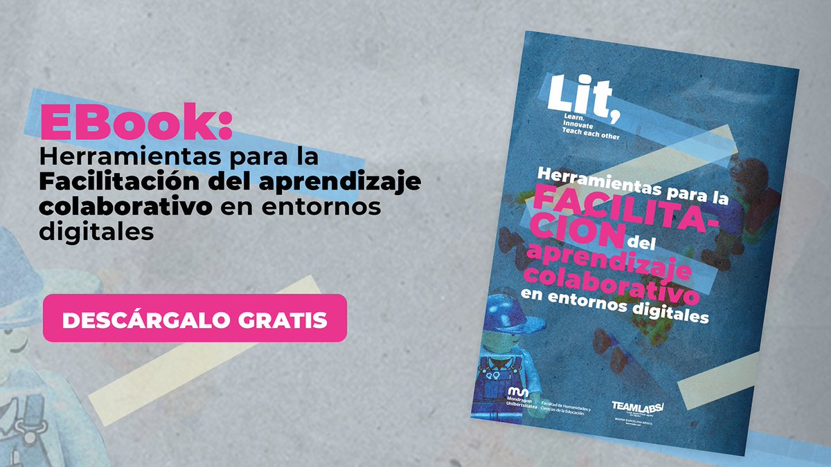 Huhezi's tweet photo. #LitMaster ean, "Herramientas para la Facilitación del aprendizaje colaborativo en entornos digitales EBook-a argitaratu dugu. Hemen deskargatu dezakezu: https://t.co/NmQWtO2aqG
@MUnibertsitatea + @teamlabs #HezkuntzaEraldatzen #LitEkosistema #EcosistemaLit https://t.co/b7rpdYX7i9