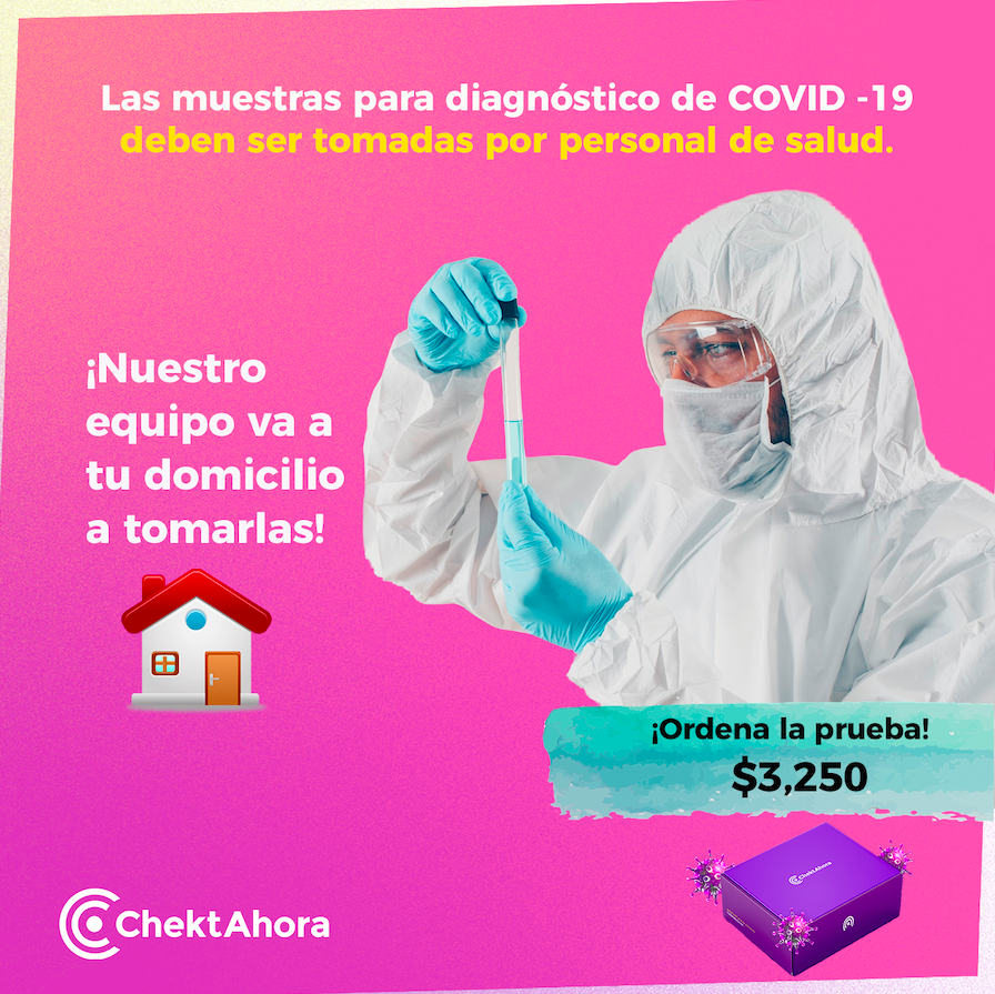 InspiraCambioAC's tweet photo. ¿Tienes síntomas de COVID19 y te encuentras en la ZMVM? Nuestrxs amigxs de @ChektAhora tienen pruebas por PCR para detección del SARS-CoV-2 con un descuento del 10% con el código:  Inspira/COVID-$10%

#QuedateEnCasa #MeChekoEnCasa https://t.co/ErDcrGdnn9