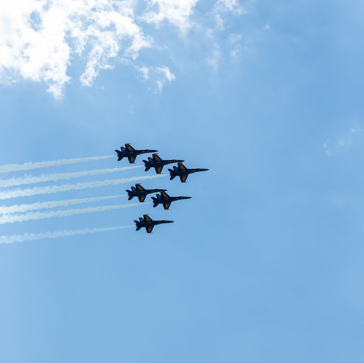 Detroit Tigers (@tigers) on Twitter photo What a sight! 🇺🇸
Thank you to the <a href="/BlueAngels/">Blue Angels</a> for honoring first responders and essential personnel! #TogetherDetroit What a sight! 🇺🇸
Thank you to the <a href="/BlueAngels/">Blue Angels</a> for honoring first responders and essential personnel! #TogetherDetroit