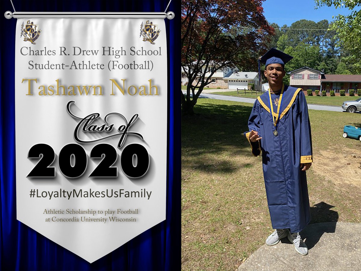 CDTitansFootBa1's tweet photo. @DrewTitans @CDHSTitans 

Congratulations to @QuintellHender3 and @1skippp, two more of our Class of 2020 🏈 graduating seniors. 👏👏👏
#LoyaltyMakesUsFamily #TitanTough #CDHSTitans2020 https://t.co/H2A19G7fCN