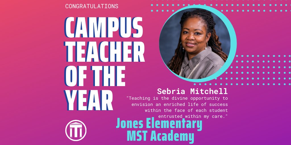 Help us celebrate Sebria Mitchell from <a href="/jonestylerisd/">Jones Elementary School - Tyler ISD</a>!  #WeAreTylerISD #FW2