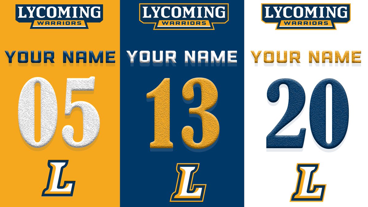 lycoathletics's tweet photo. 📱 Get new customized Lycoming Athletics Wallpapers today from 10-2!

To Get Yours:

➡Retweet this tweet
➡ Reply with your choice of
➡ Wallpaper Color
➡ Sport
➡ Name
➡ Number (0-99)

Then.. we will reply with your custom jersey wallpaper!

#WallpaperWednesday https://t.co/5maBdnS5Hk