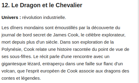  Fables de Mai n°12 : le chevalier et le dragon Thème : dragon.(révolution industrielle )Une transposition du noble chevalier pourfendeur du dragon à l'esprit pulp de King Kong. #FablesDeMai  #JDR