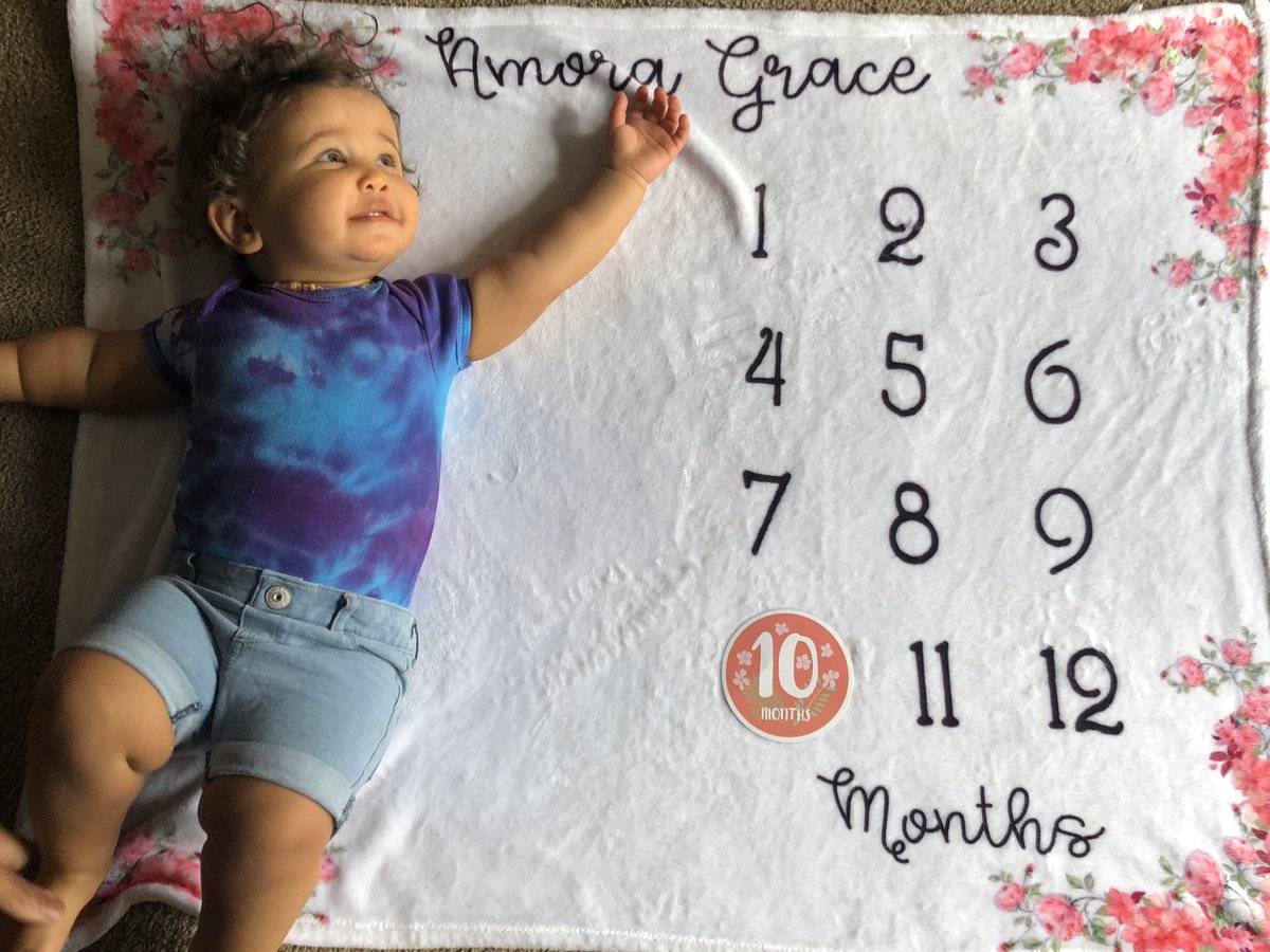 MedicalMustang1's tweet photo. Everyone favorite mini AT turned 10 months old Sunday!
She’s walking everywhere & misses all her favorites!
#wemissourathletes #ATmama https://t.co/SdqtZPI8wA