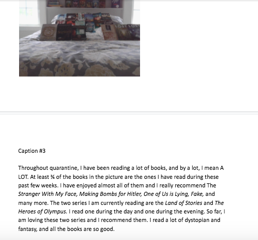 mspettyreads's tweet photo. Students made life connections during our study of happiness &amp; passions in our TED Talk writing unit! Thank you for sharing your pets, forts, baking, LEGOs, trampolines, etc. &amp; all your growth while home. Here are just a FEW great examples. #timecapsule https://t.co/OyPIqI9jY6