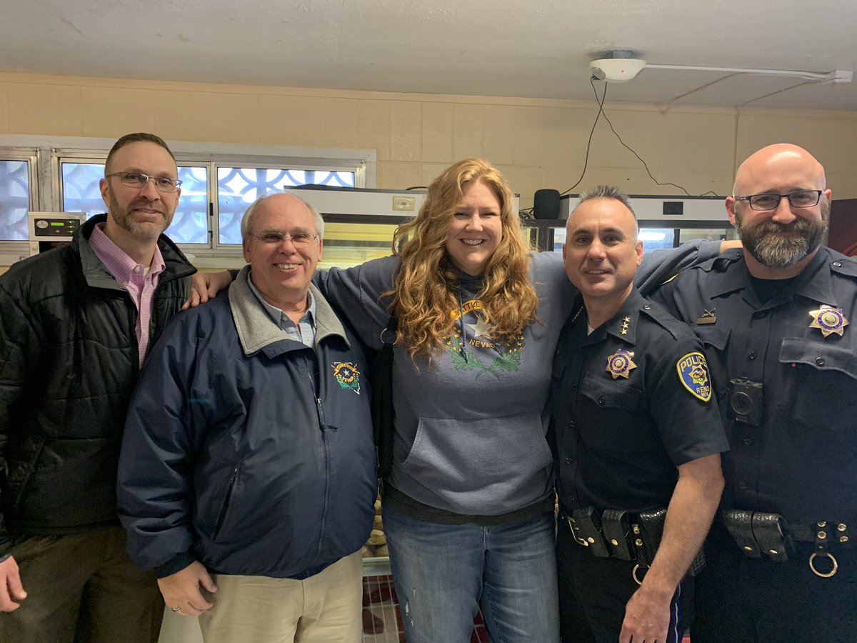 Great support with Reno Police. Great meet and greet. <a href="/HomeDepotGR/">The Home Depot Government Relations</a>, #PoliceWeek , #Orange4Officers