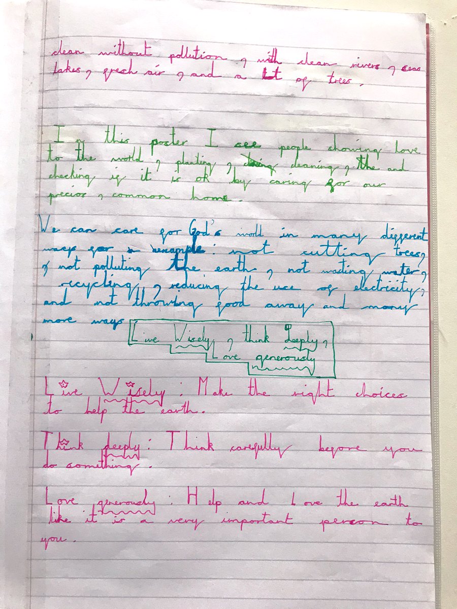 ZiacoAnna's tweet photo. Adam finished his last week RE task. @StAnnesCPS @StJosephClass1 https://t.co/BWpzfQ86Lh