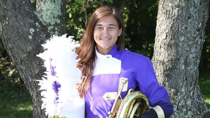 Senior Spotlight #21: Lauren Kobistek is a 3 year member of the Baritone section. Her favorite memory of band is morning Zumba with Adam at Wesley Woods. After graduating Lauren will attend Temple University to study Landscape Architecture. Good luck, Lauren!