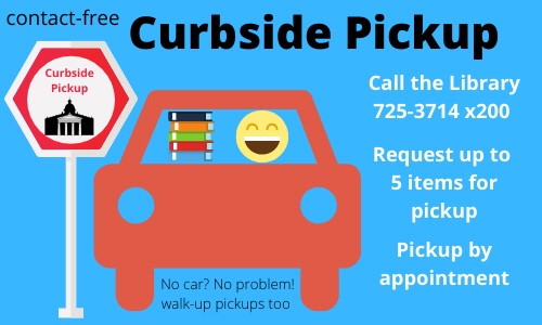 Curbside pickup is now available Mon-Fri from 10am to 4pm. Request up to 5 items. Pickup by appointment. Get all the info here: pawtucketlibrary.org/curbside-picku… Note: The Library is not yet open to the public. We'll keep you posted :-)