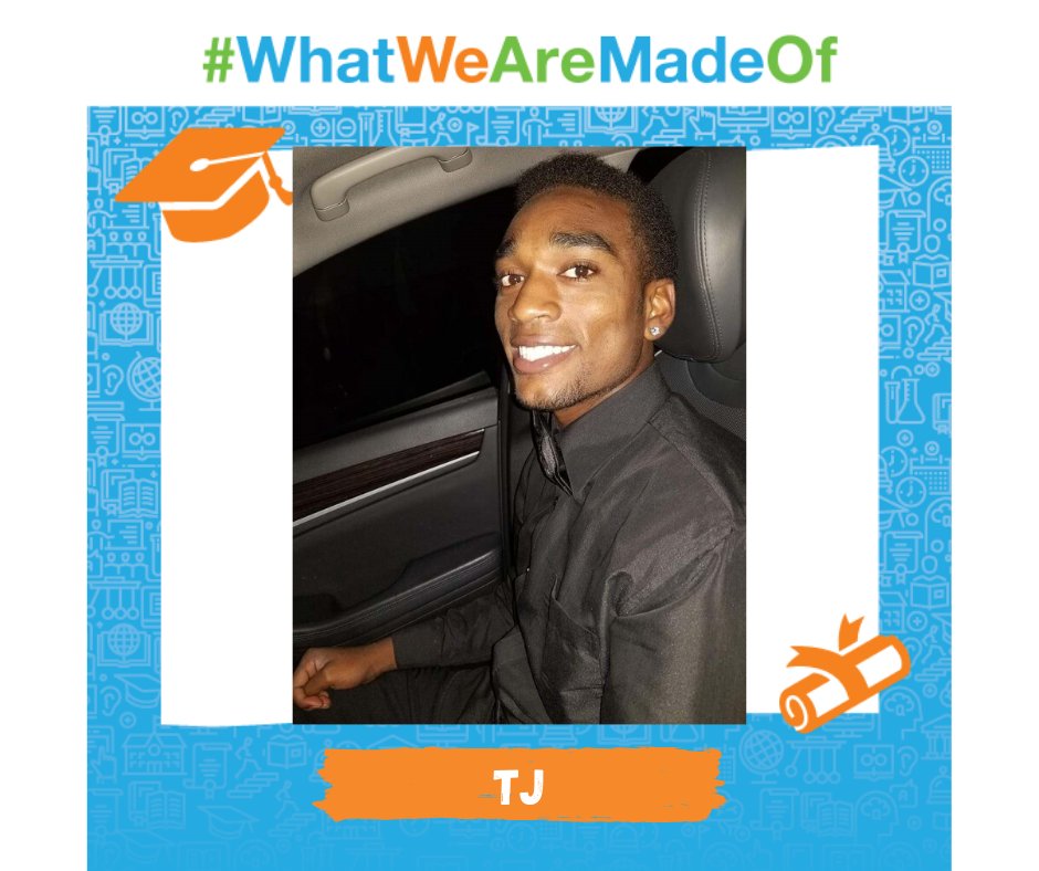 TJ says,"CIS helped me with keeping my emotions and basketball under control. My goal is to attend college. If I don’t play basketball, I will learn to become a coach and teach what was gifted to me."We are so proud of TJ. He's an example of #WhatWeAreMadeOf. #GraduatingTogether