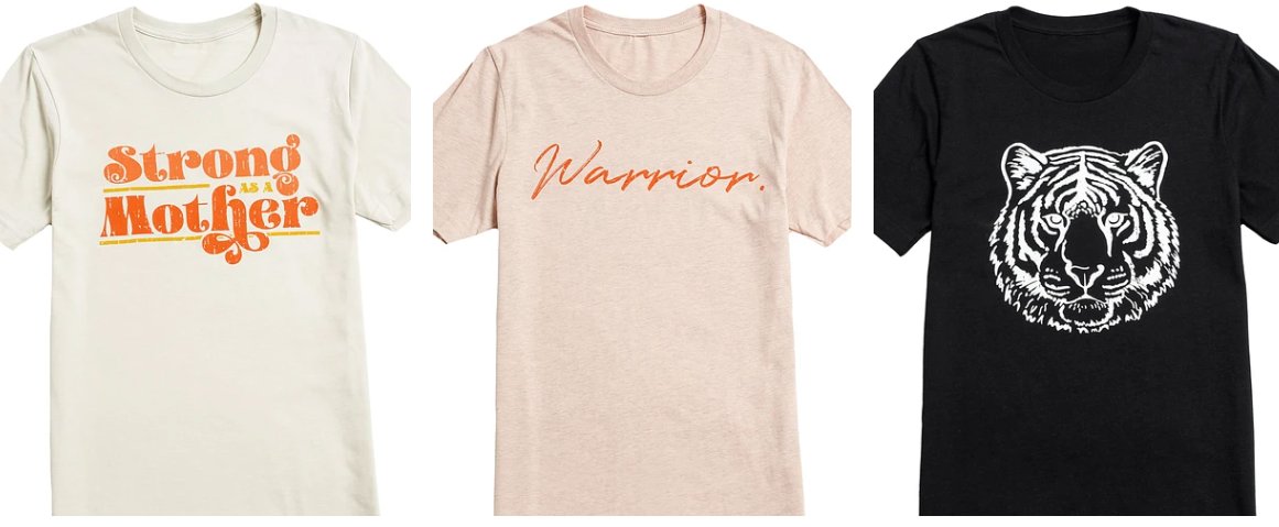 Freebies4Mom's tweet image. Comment with which mom are you?
  🏋️‍♀️STRONG
  🏹WARRIOR
  🐯TIGER
Tees are $9.95 off with coupon code WARRIOR
freebies4mom.com/warrior #ad #CentsOfStyle