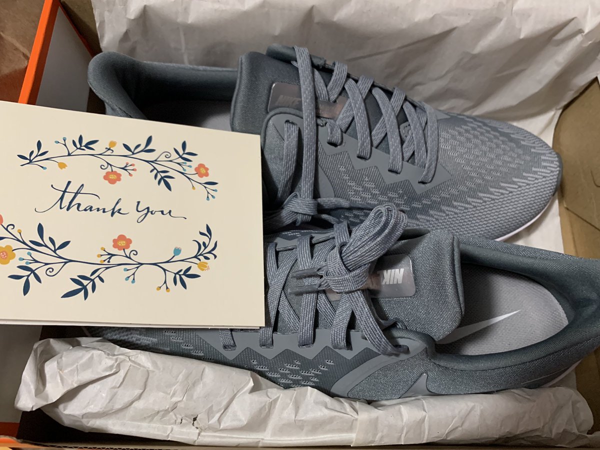 Chris_XD95's tweet photo. Thank you to @ayyeCrump for #NikesforNurses ! Work has been pushing me to my breaking point and this package had all my emotions flooding out ❤️ much needed appreciation https://t.co/5vyyRn6UAC