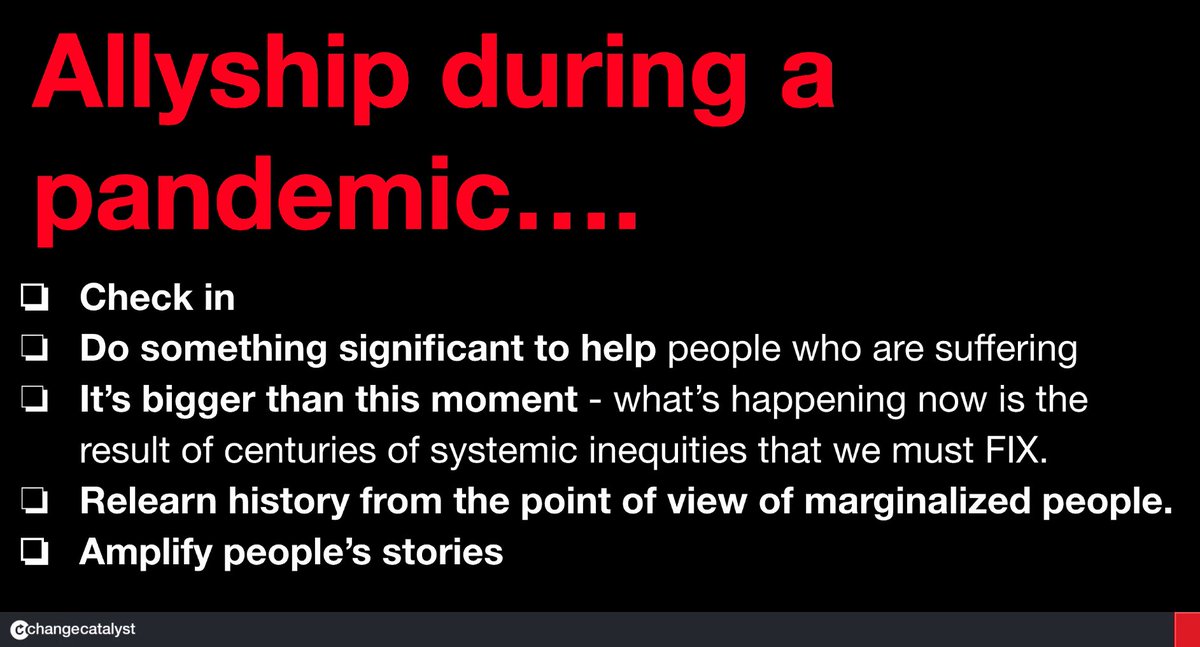 bethanyperlman's tweet photo. Allyship during a pandemic..it's more important than ever! #TechInclusion #allyship https://t.co/k01HzCfGoG
