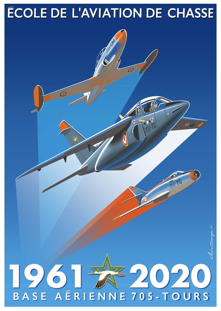valdeloiretv's tweet photo. Ce soir vers 21h40, ce sera le dernier vol de nuit de l'Ecole de l'Aviation de Chasse - EAC 00.314
Vous ne pourrez pas le voir évidemment, mais peut-être aurez vous la chance de l'entendre passer aux dessus de nos têtes
🖼️ ©Olivier Dauger
#tours #ecoledechasse #clapdefin https://t.co/oovJLI20bS