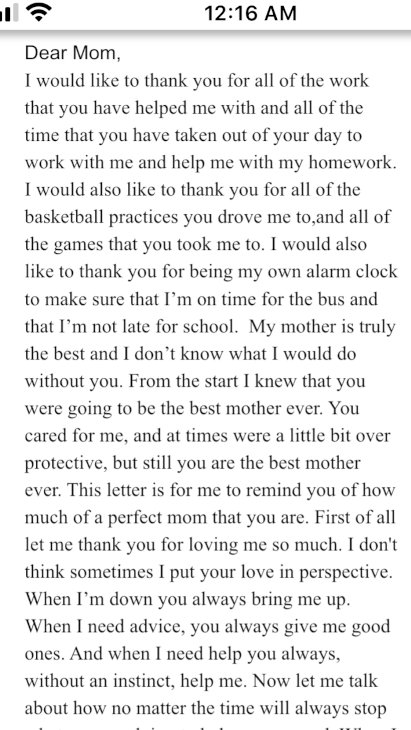 mspettyreads's tweet photo. HAPPY BELATED MOTHER'S DAY! A few last wonderful letters to share. The assignment: Write to someone you miss, want to thank, or who is in need. As often happens regardless of the letter topic, I received a lot of letters written to MOMS. https://t.co/7nnrPS14eC