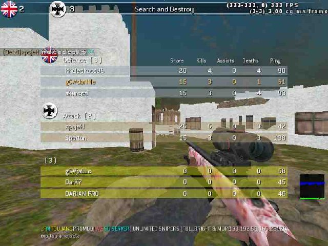fmtoujane's tweet photo. #fmtoujane #cod4 #callofduty #server #mp_toujane_beta #autumn2019 #promod 
@fmtoujane #cod4promod @gametracker_com
#cfgfactory #gaming #spring https://t.co/0lyCyIDfdK