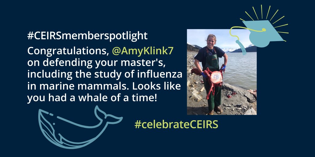 Congratulations to <a href="/AmyKlink7/">Amy Klink</a> of the <a href="/BortzGroup/">🦠BortzVirologyGroup🇺🇸</a> on defending her master's! #CelebrateCEIRS #CEIRSmemberspotlight