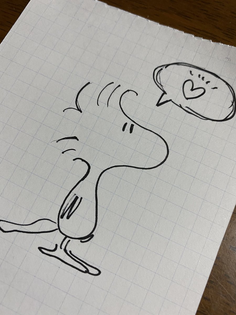 Snoopy Museum Tokyo ウッドストックを描こう ウッドストックの描き方をご紹介します あなたが描いた絵に ウッドストックを描こう をつけてシェアしてくださいね Schulzmuseum Drawwoodstock Snoopymuseumtokyo Snoopy Woodstock Peanuts