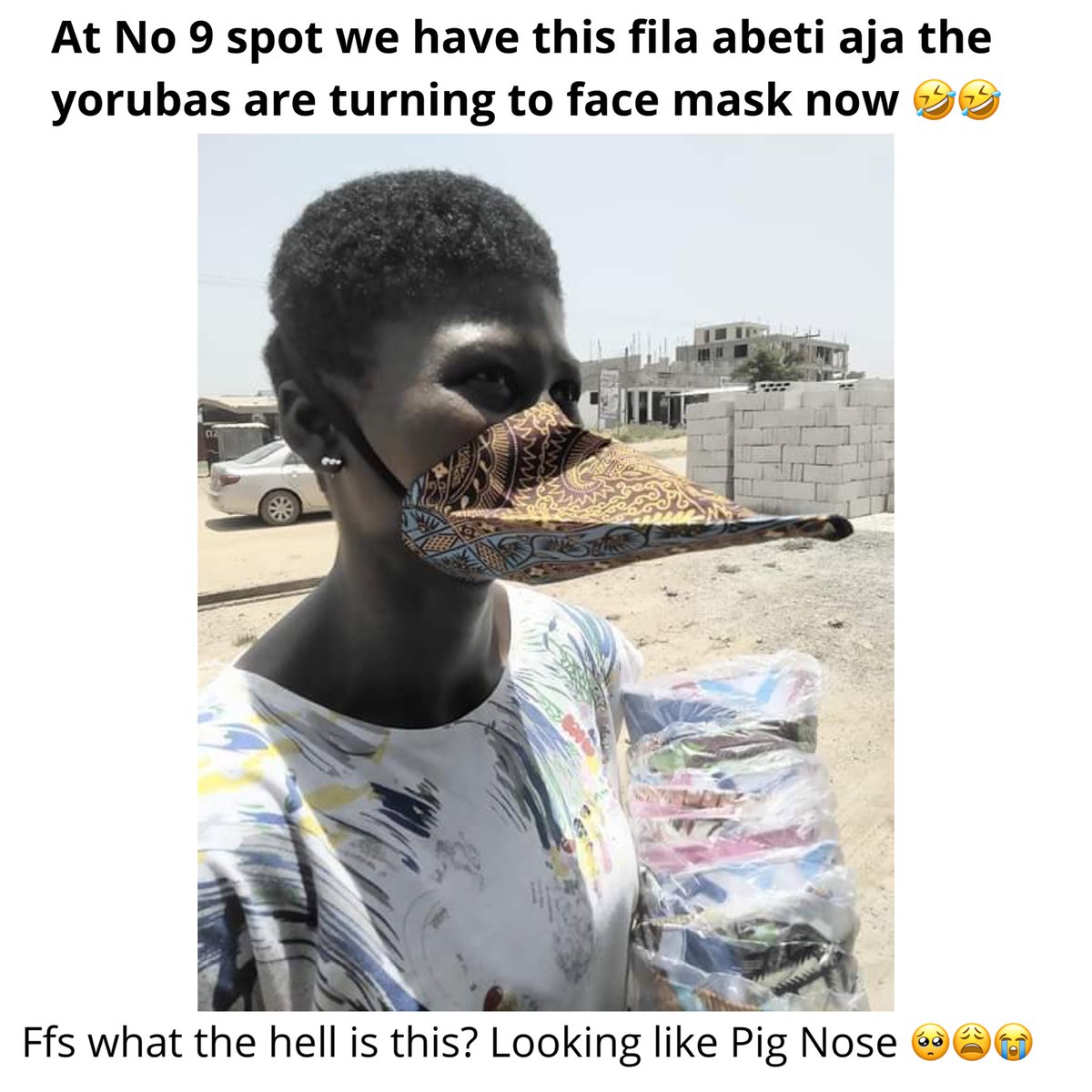 Top 10 Nose Mask We’ve Seen In Lagos- THREAD 