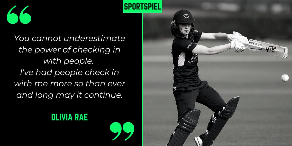 THREAD: Social media could do with some uplifting content right now so here are some of our most thought-provoking quotes we've had on the pod recently We start with the one and only  @ollierae14   https://sportspielonline.com/2020/05/03/olivia-rae-building-your-mental-health-support-network/