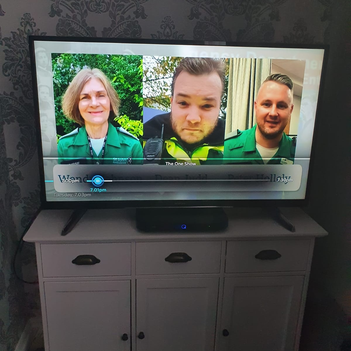 Look up and I'm on the BBC News! 
Honoured to be recognised alongside some of our St John Ambulance Nurses on #IND2020
So #proud of all our volunteers of every skill level but today i can be even more proud of my fellow voluntary nurses! Keep up the great work everyone x