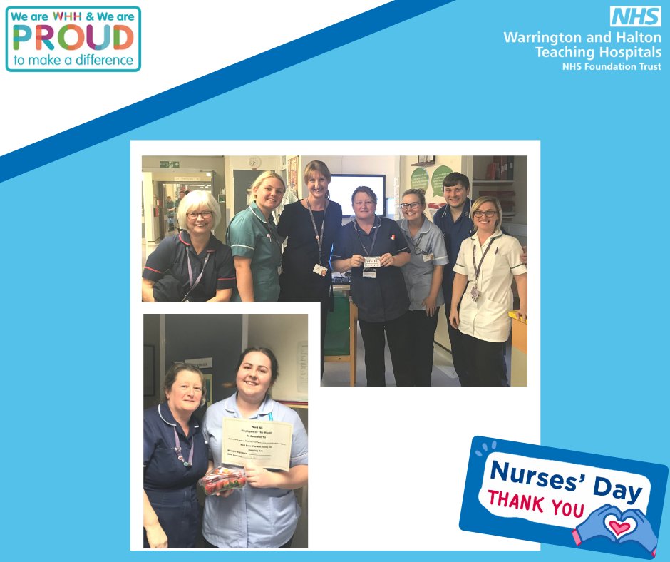 #InternationalNursesDay 

#ThankYouNurses on Ward A6 - Ward Manager Susan joined the Trust in 1986 and says "I enjoy being part of a family working towards the goals and ethos Building team rapport and coaching nurses of the future, seeing them progress practically"