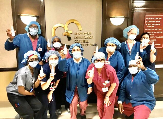 CuriousYoli's tweet photo. Tag a nurse you love and tell them why they are special! 
Photo taken at the Methodist Hospital in Brooklyn, NY by the team leading the Save Our Heroes Relief Project: https://t.co/ACxPzIcmaq. 

#nationalnurseweek #nurseweek #nursesweek2020 #stayhomesavelives #saveourheroes https://t.co/UYPXPA1Hm3
